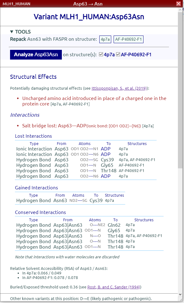 Structural Effects